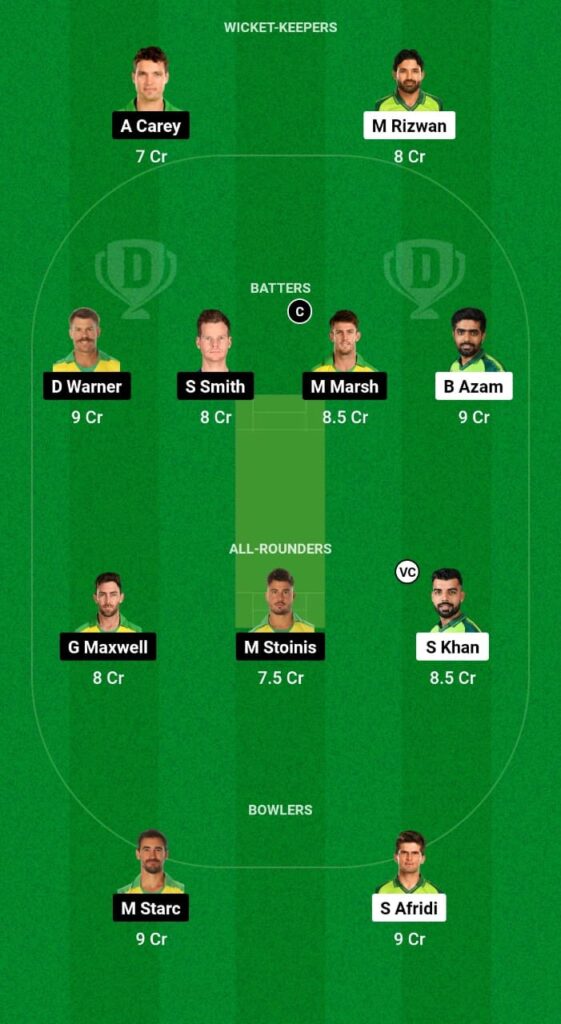 Pakistan vs Australia